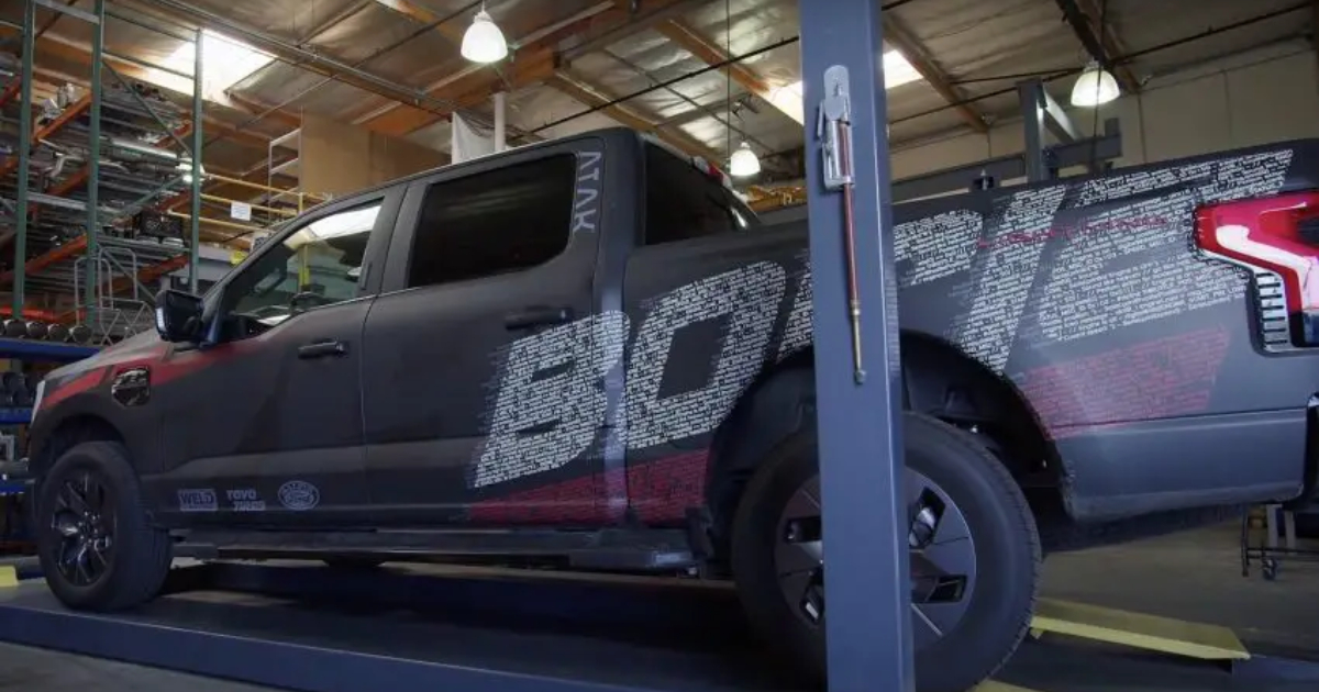 Möt Ford pickup med igenkännlig tuning av Borla Ford pickup i ett nytt samarbete: vad finns under Borla-logotypen?