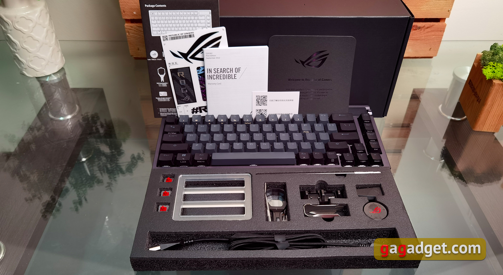 ASUS ROG Azoth recension: det kompromisslösa mekaniska tangentbordet för spelare du aldrig förväntat dig-6